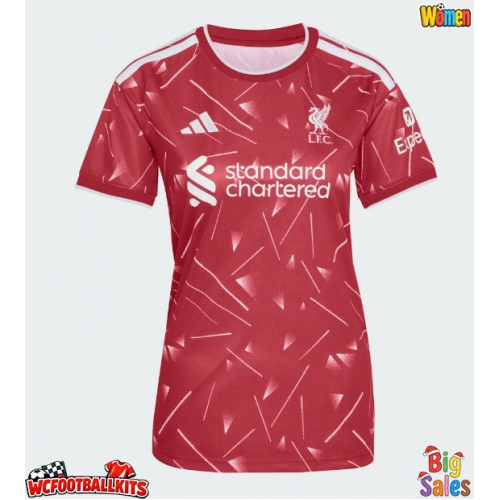 Liverpool Bradley Barcola #29 Replica Home Stadium Shirt for Women 2026-27 Short Sleeve